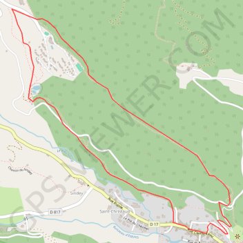 Itinéraire La Paloumère, distance, dénivelé, altitude, carte, profil, trace GPS