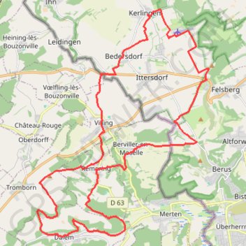 Itinéraire Mines et cultes anciens, distance, dénivelé, altitude, carte, profil, trace GPS