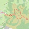 Itinéraire Vers le Col des Trois Croix par la chapelle de l'Aubépine - Ainhoa, distance, dénivelé, altitude, carte, profil, trace GPS