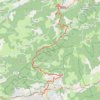 Itinéraire Privas -> Les Ollières-sur-Eyrieux (20.4km), distance, dénivelé, altitude, carte, profil, trace GPS