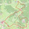 Itinéraire Queyrieres et les sucs, distance, dénivelé, altitude, carte, profil, trace GPS