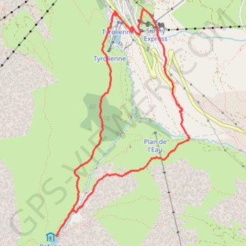 Itinéraire Lac du Lou, distance, dénivelé, altitude, carte, profil, trace GPS