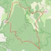 Itinéraire Praslay - la croix au loup, distance, dénivelé, altitude, carte, profil, trace GPS