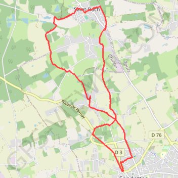 Itinéraire Rando de Guillaume33, distance, dénivelé, altitude, carte, profil, trace GPS