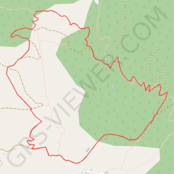 Itinéraire Circuit de Rousson au départ de Bouzoulières, distance, dénivelé, altitude, carte, profil, trace GPS