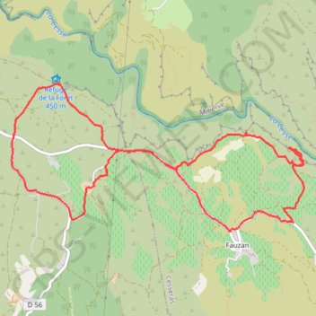 Itinéraire La grotte d'Aldène et Le causse de La Coquille, distance, dénivelé, altitude, carte, profil, trace GPS