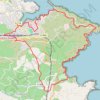 Itinéraire Mer-Montagne, distance, dénivelé, altitude, carte, profil, trace GPS