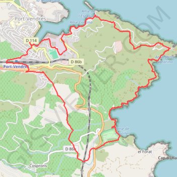 Itinéraire Mer-Montagne, distance, dénivelé, altitude, carte, profil, trace GPS