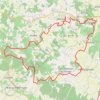 Itinéraire Gemozac VTT, distance, dénivelé, altitude, carte, profil, trace GPS