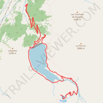 Itinéraire 2025-06-09 Lundi de Pentecôte Cabane St Laurent, distance, dénivelé, altitude, carte, profil, trace GPS