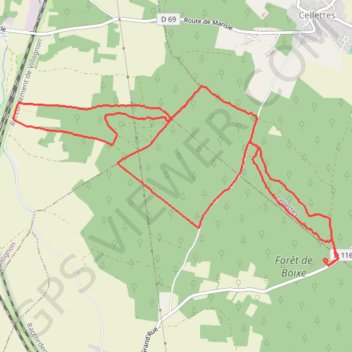 Itinéraire track, distance, dénivelé, altitude, carte, profil, trace GPS