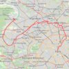 Itinéraire Paris - Maisons-Laffitte, distance, dénivelé, altitude, carte, profil, trace GPS