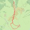 Itinéraire Ski de randonnée au Céciré, distance, dénivelé, altitude, carte, profil, trace GPS