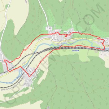 Itinéraire Rupt de Mad, distance, dénivelé, altitude, carte, profil, trace GPS