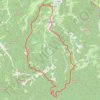 Itinéraire ODSBACH VERSION LONGUE, distance, dénivelé, altitude, carte, profil, trace GPS