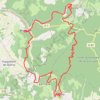 Itinéraire Bruniquel - Puycelci - Grésigne - Penne, distance, dénivelé, altitude, carte, profil, trace GPS