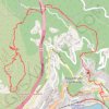 Itinéraire Le Mont Gros de Roquebrune, distance, dénivelé, altitude, carte, profil, trace GPS