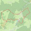 Itinéraire PR-Valadon - Cherfoy, distance, dénivelé, altitude, carte, profil, trace GPS