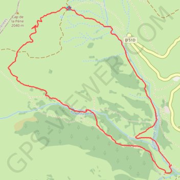 Itinéraire Mont ne, distance, dénivelé, altitude, carte, profil, trace GPS