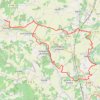 Itinéraire Boucle VTT Rouillac, distance, dénivelé, altitude, carte, profil, trace GPS