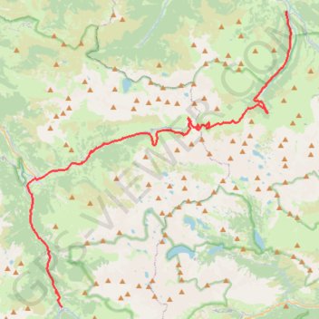 Itinéraire Sainte Marie de Campan à Gedre, distance, dénivelé, altitude, carte, profil, trace GPS
