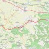 Itinéraire Chemin du Piémont Pyrénéen - d'Arzens à Fanjeaux, distance, dénivelé, altitude, carte, profil, trace GPS