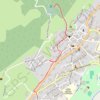 Itinéraire cascade de la conche Vic sur cere Tracé 30 mai 2018 4:03:17 PM, distance, dénivelé, altitude, carte, profil, trace GPS