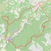 Itinéraire Les Crêtes des Pradels, distance, dénivelé, altitude, carte, profil, trace GPS