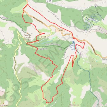 Itinéraire Val ferrière, distance, dénivelé, altitude, carte, profil, trace GPS
