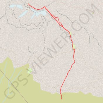 Itinéraire Machame - J6, distance, dénivelé, altitude, carte, profil, trace GPS