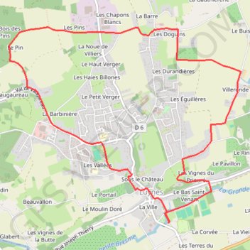 Itinéraire NewTrack, distance, dénivelé, altitude, carte, profil, trace GPS