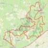 Itinéraire Bocage, distance, dénivelé, altitude, carte, profil, trace GPS