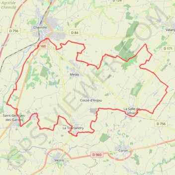 Itinéraire Sentier des Crêtes, distance, dénivelé, altitude, carte, profil, trace GPS