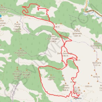 Itinéraire Ruta 2 Mallos de Aguero, distance, dénivelé, altitude, carte, profil, trace GPS
