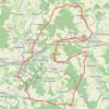 Itinéraire Traubach - Bretagne - Suarce - Lutran - Traubach, distance, dénivelé, altitude, carte, profil, trace GPS