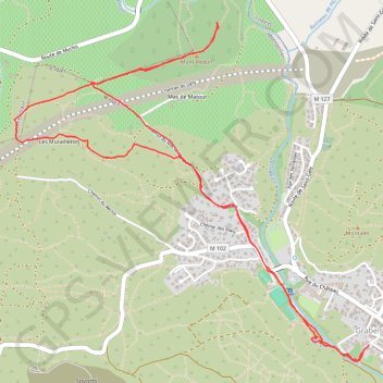 Itinéraire La tour du mont redon, distance, dénivelé, altitude, carte, profil, trace GPS