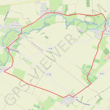 Itinéraire 14-604, distance, dénivelé, altitude, carte, profil, trace GPS