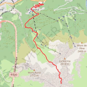 Itinéraire La Belle Plinier, distance, dénivelé, altitude, carte, profil, trace GPS