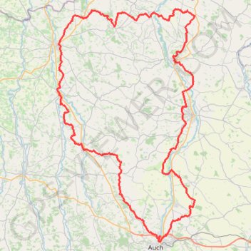 Itinéraire GRP Cœur de Gascogne-16829074, distance, dénivelé, altitude, carte, profil, trace GPS