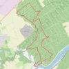 Itinéraire Villey-Saint-Etienne, distance, dénivelé, altitude, carte, profil, trace GPS