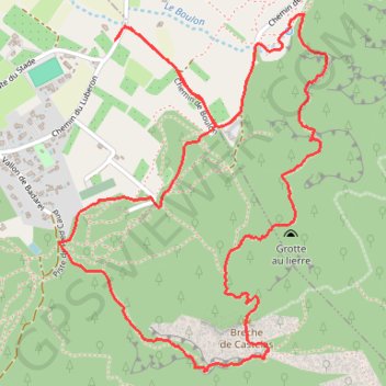 Itinéraire Rochers de Baude, distance, dénivelé, altitude, carte, profil, trace GPS