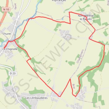Itinéraire track, distance, dénivelé, altitude, carte, profil, trace GPS