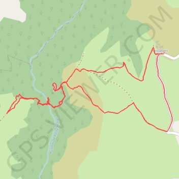 Itinéraire La Chapelle de Roche-Charles - Boslabert, distance, dénivelé, altitude, carte, profil, trace GPS