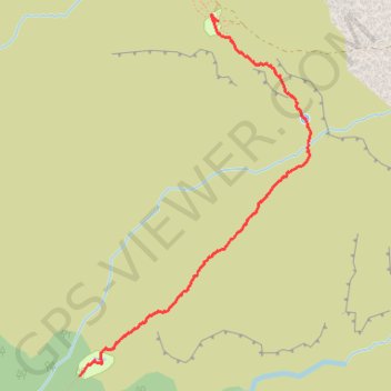 Itinéraire Machame - J2, distance, dénivelé, altitude, carte, profil, trace GPS