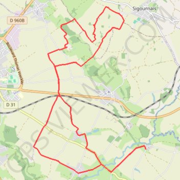 Itinéraire Circuit pierres folles pierres sages, distance, dénivelé, altitude, carte, profil, trace GPS