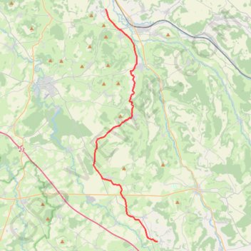 Itinéraire 17 grignon - beurizot 31, distance, dénivelé, altitude, carte, profil, trace GPS