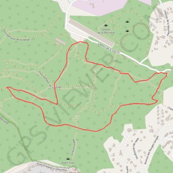 Itinéraire Hyères - La Jeun's, distance, dénivelé, altitude, carte, profil, trace GPS