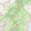 Itinéraire De Vallorcine à Argentiere, distance, dénivelé, altitude, carte, profil, trace GPS