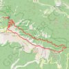 Itinéraire Le Ventoux - Corniche Nord, distance, dénivelé, altitude, carte, profil, trace GPS