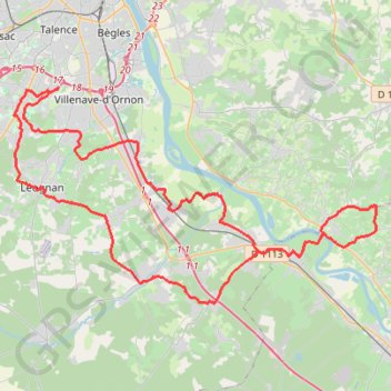 Itinéraire route_74km_ouverture_2023-16051359, distance, dénivelé, altitude, carte, profil, trace GPS